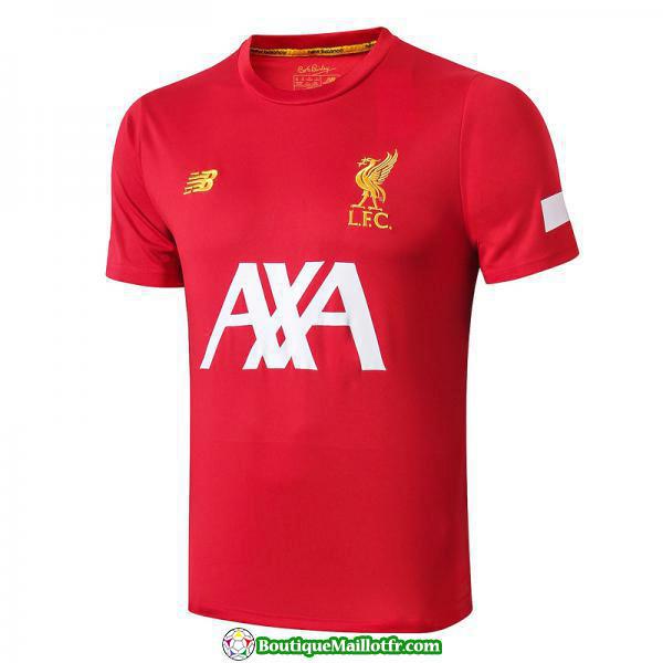 Polo Kit Liverpool Entrainement 2019 2020 Rouge