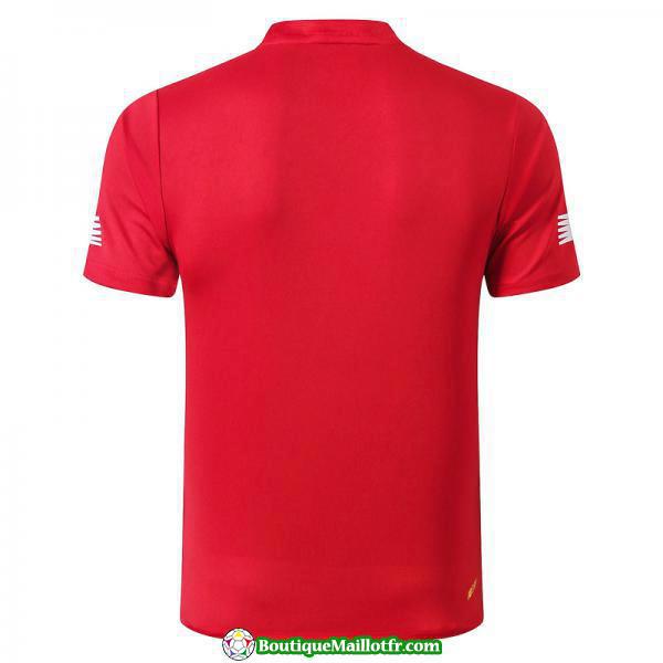 Polo Kit Liverpool Entrainement 2019 2020 Rouge