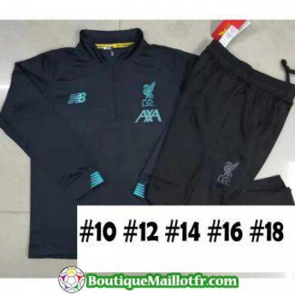 Chandal Liverpool Enfant 2019 2020 Fermeture Eclai...