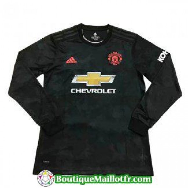 Maillot Manchester United Manche Longue 2019 2020 ...