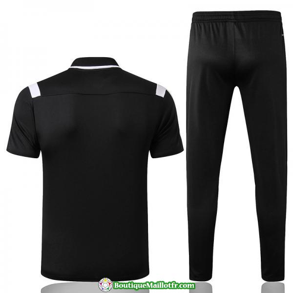 Polo Kit Juventus Entrainement 2019 2020 Noir Blanc Rouge