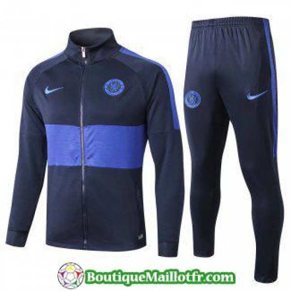 Veste Chelsea 2019 2020 Ensemble Complet Bleu Fonc...