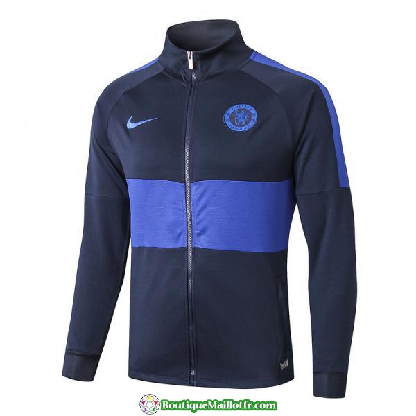 Veste Chelsea 2019 2020 Ensemble Complet Bleu Fonce