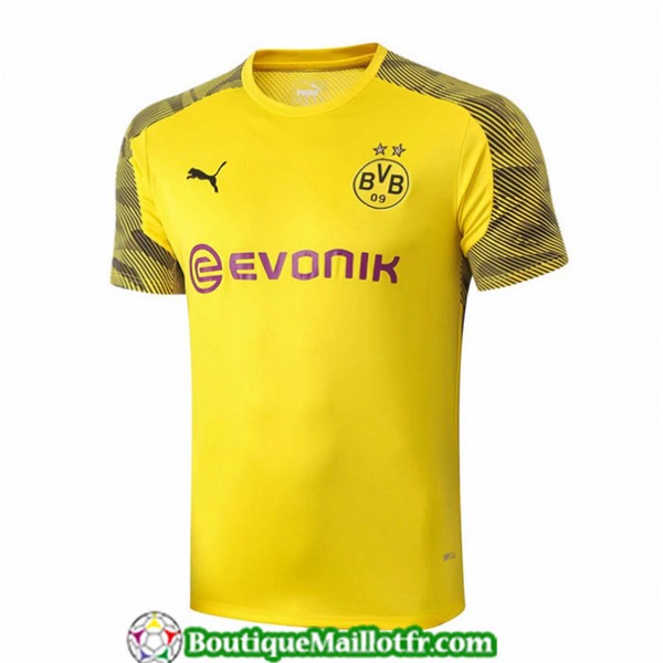 Maillot Borussia Dortmund 2019 2020 Pre Match Jaun...