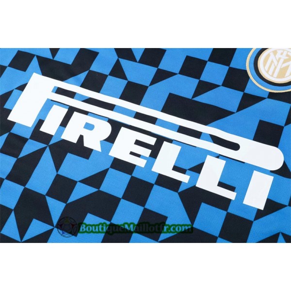 Maillot Entrenamiento Inter Milan 2019 2020 Bleu/noir