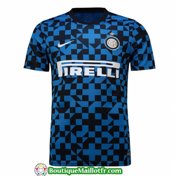 Maillot Inter Milan 2019 2020 Pre Match Bleu