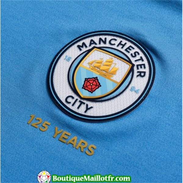 Maillot Manchester City 125th Anniversary Bleu