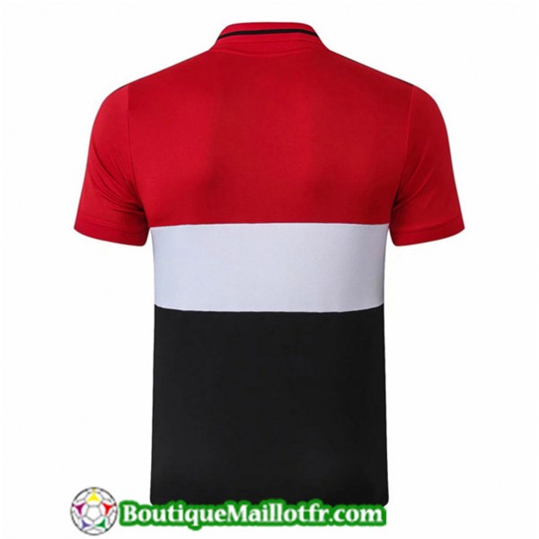 Maillot Manchester United 2019 2020 Polo Rouge/noir