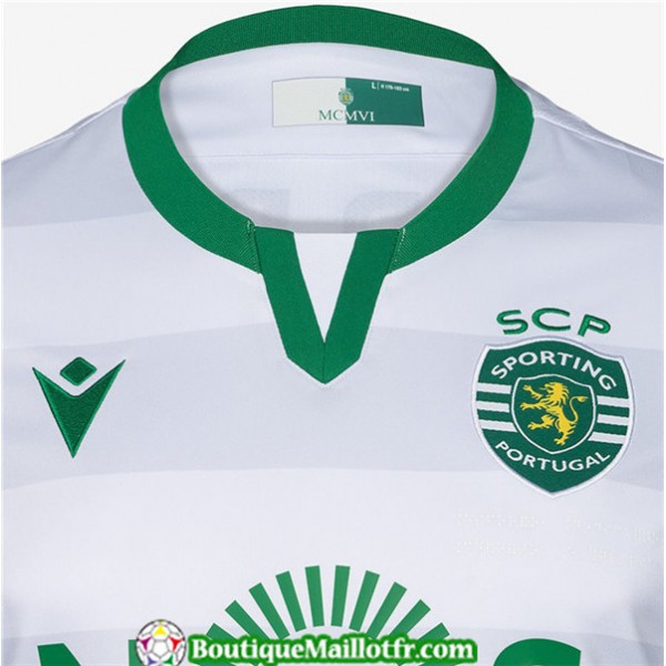 Maillot Sporting Lisbonne 2019 2020 Third Blanc