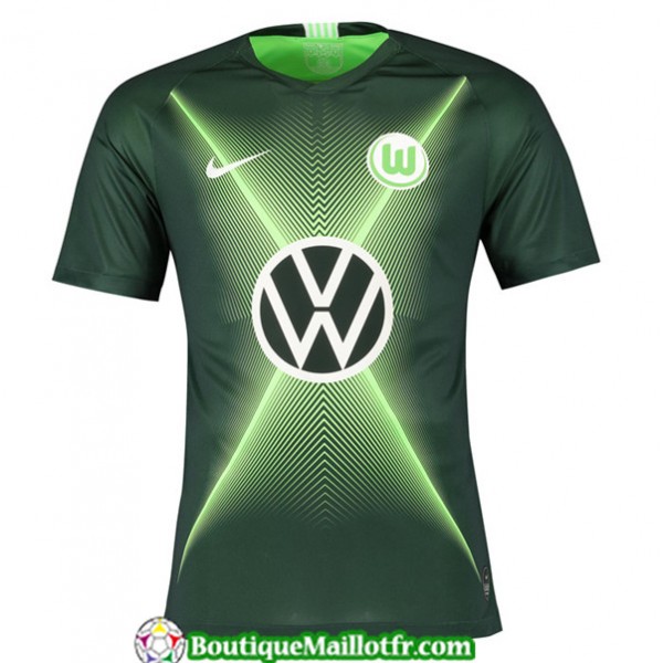 Maillot Wolfsburg 2019 2020 Domicile Vert