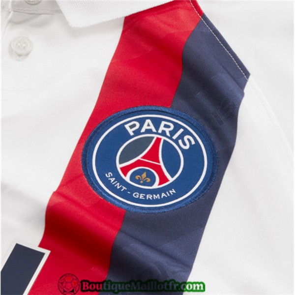 Maillot Paris Saint Germain 2019 2020 Third Blanc