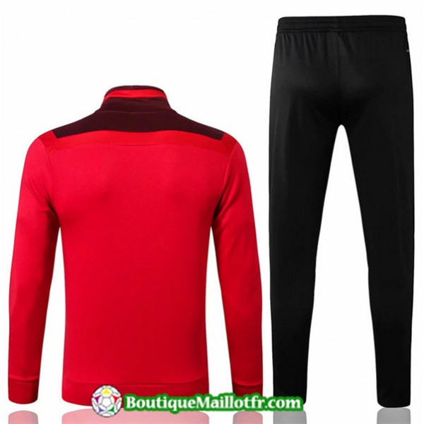 Veste Survetement Benfica 2019 2020 Ensemble Rouge + Short Noir