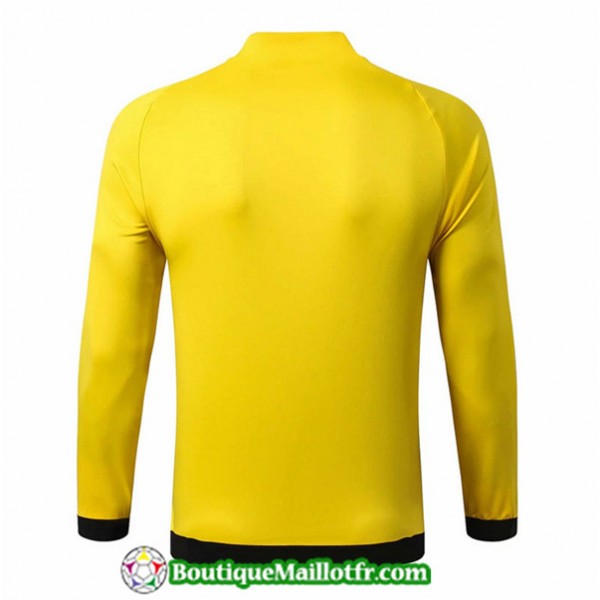 Veste De Foot Borussia Dortmund Bvb 2019 2020 Noir/jaune