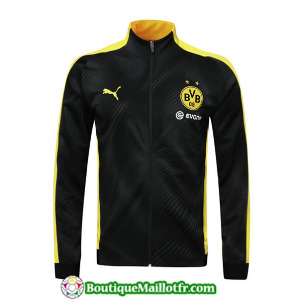 Veste De Foot Borussia Dortmund Bvb 2019 2020 Noir/jaune