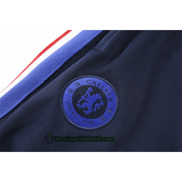 Survetement Sweat à Capuche Chelsea 2019 2020 Ensemble Bleu Marine