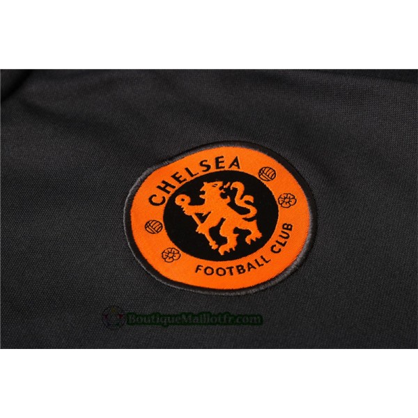 Survetement Sweat à Capuche Chelsea 2019 2020 Ensemble Noir