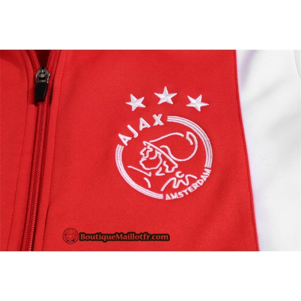 Survetement Sweat à Capuche Bayern Munich 2019 2020 Ensemble Rouge/blanc