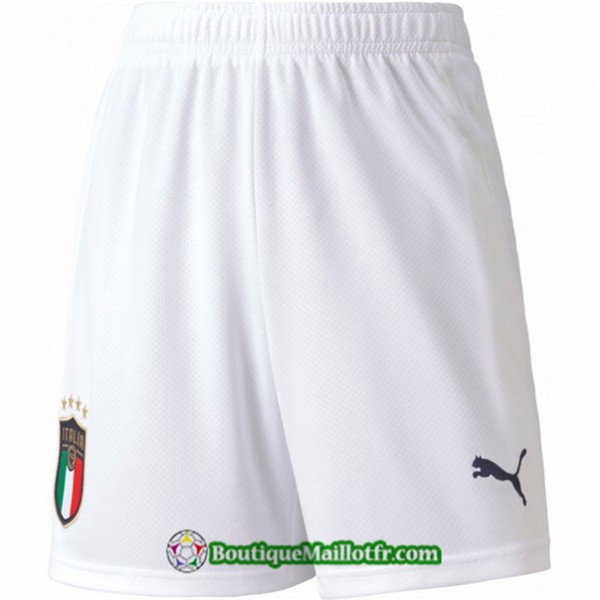 Maillot Short Italie Shorts 2020 2021 Blanc