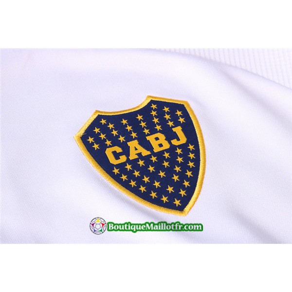 Veste Survetement Boca Juniors 2020 2021 Blanc