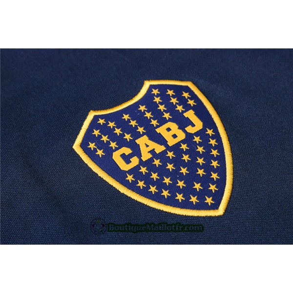 Veste Survetement Boca Juniors 2020 2021 Bleu Marine
