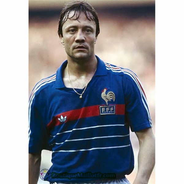 Maillot France Retro 1984 1986 Domicile European Champions