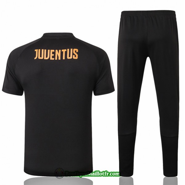 Maillot Kit Entraînement Juventus 2020 2021 Training Noir