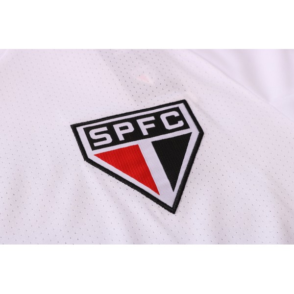 Maillot Kit Entraînement Sao Paulo 2020 2021 Training 3/4 Blanc