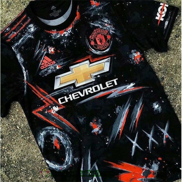 Maillot Manchester United 2020 2021 Special Edition Noir