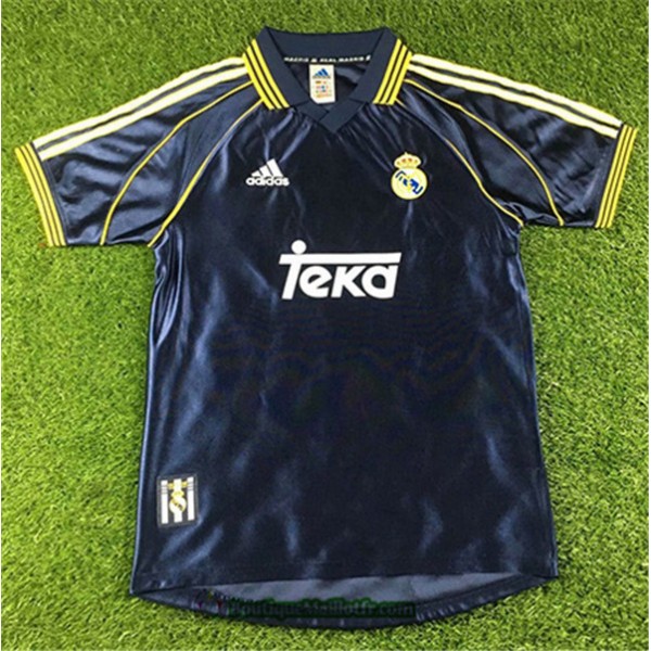 Maillot Real Madrid Retro 1998 00 Exterieur