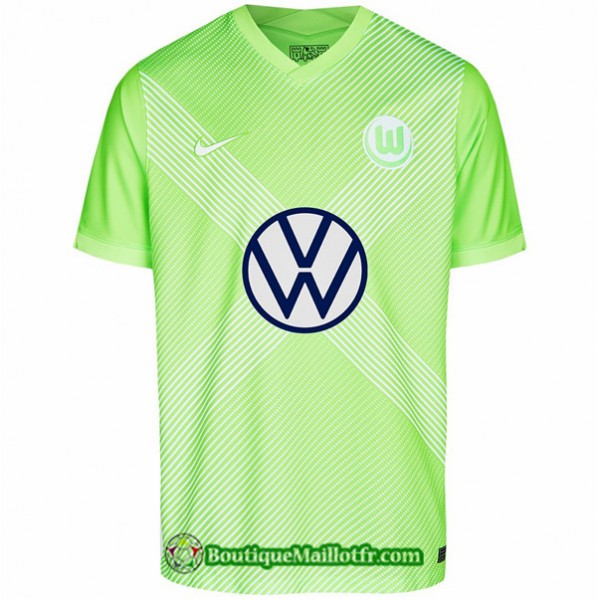 Maillot Vfl Wolfsburg 2020 2021 Domicile