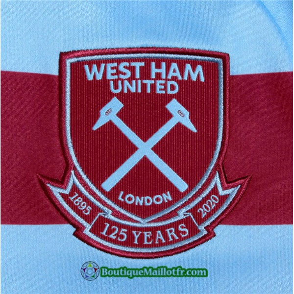 Maillot West Ham United 2020 2021 Exterieur