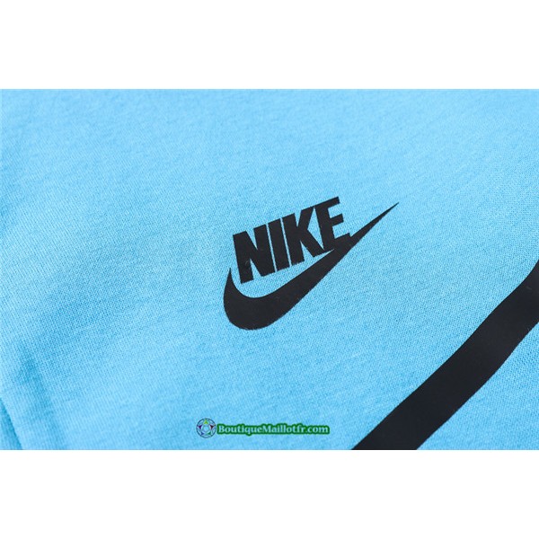 Veste Survetement Nike 2020 2021 à Capuche Bleu Clair
