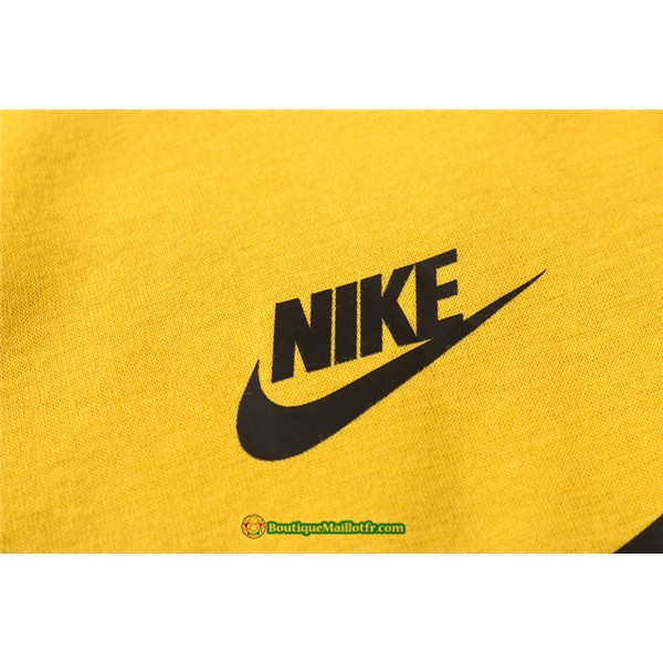 Veste Survetement Nike 2020 2021 à Capuche Jaune