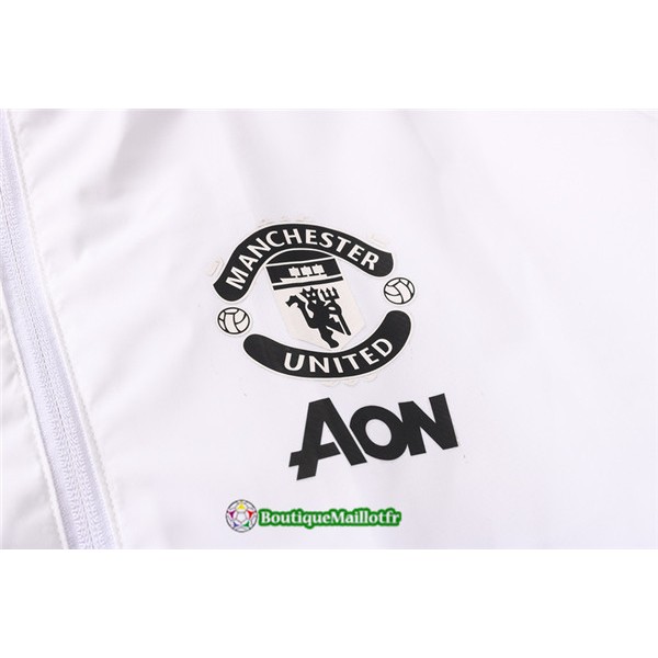 Coupe Vent Manchester United 2020 Blanc