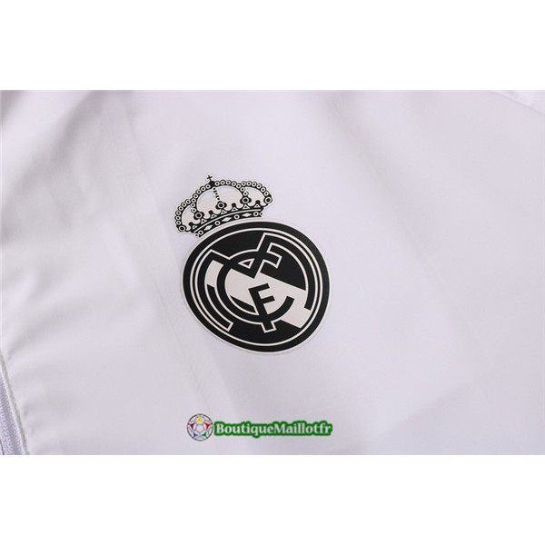 Coupe Vent Real Madrid 2020 Blanc
