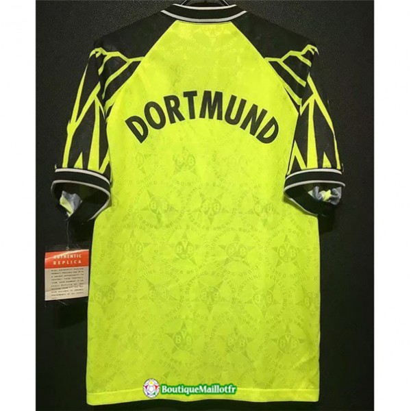Maillot Borussia Dortmund Retro 1994 95 Domicile