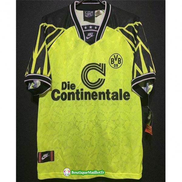 Maillot Borussia Dortmund Retro 1994 95 Domicile