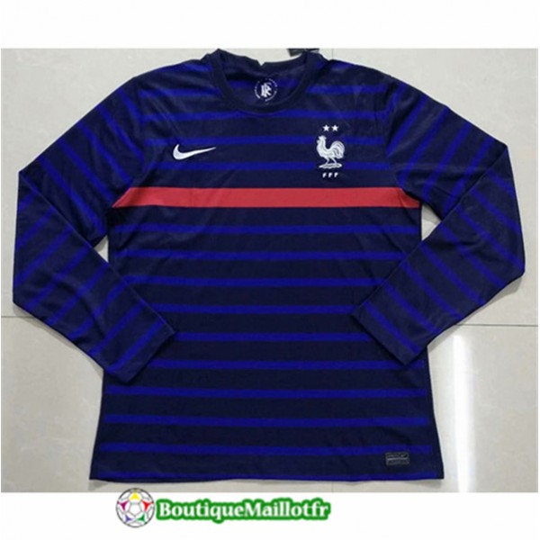 Maillot France 2020 Domicile Manche Longue 2021