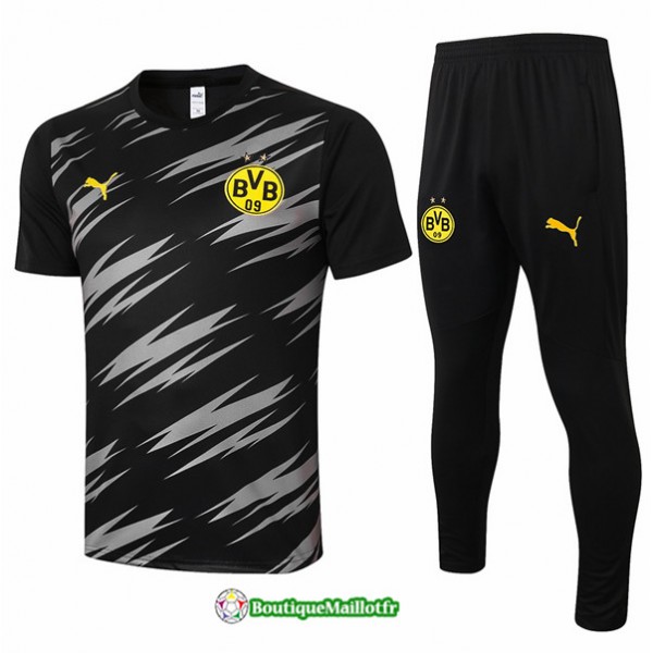 Maillot Kit Entraînement Borussia Dortmund 2020 Training Noir
