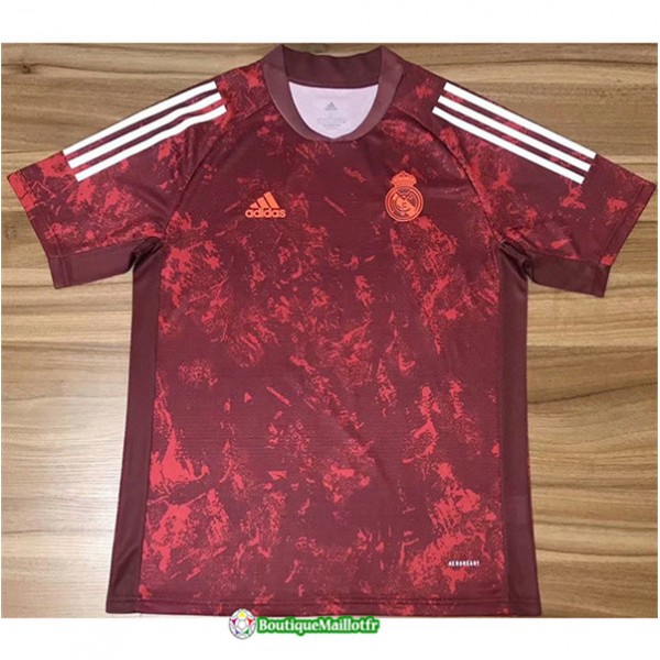 Maillot Real Madrid 2020 Entrainement Rouge
