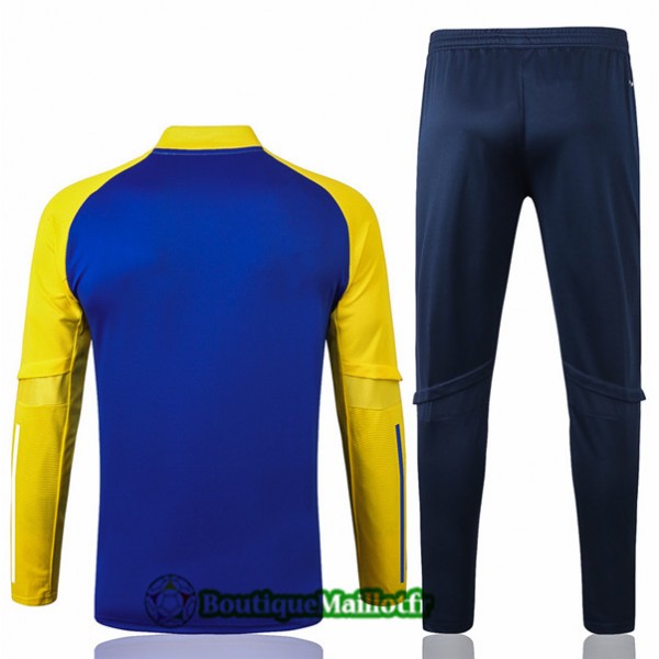 Veste Survetement Boca Juniors 2020 Bleu/jaune