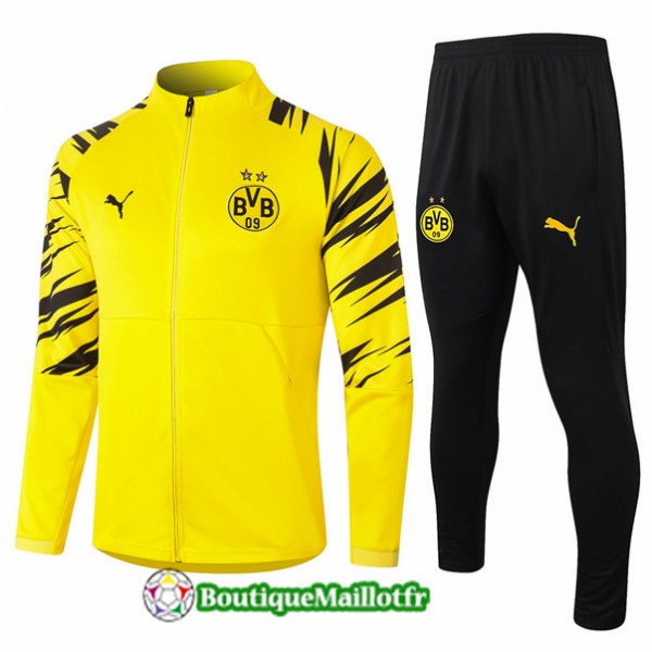 Veste Survetement Borussia Dortmund 2020 Jaune