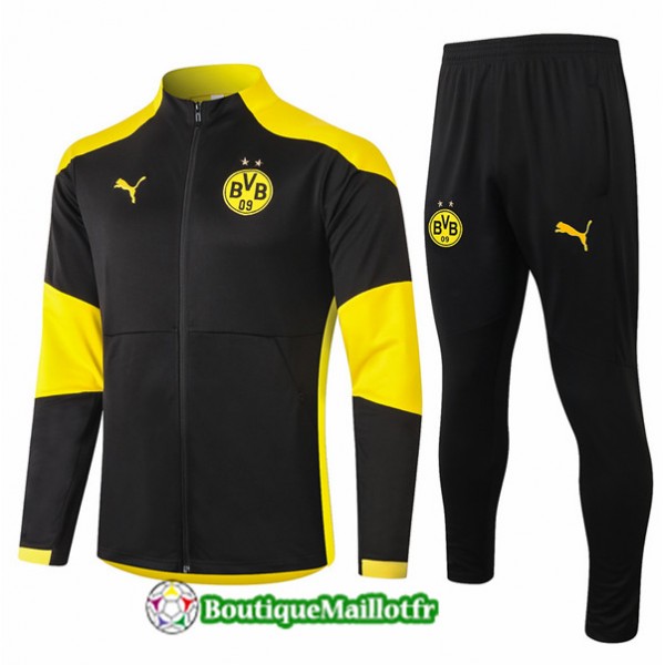 Veste Survetement Borussia Dortmund 2020 Noir