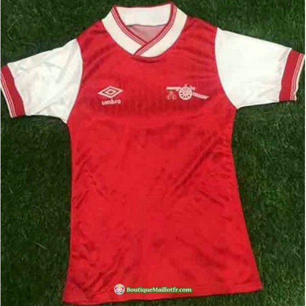 Maillot Arsenal Retro 1984 85 Rouge