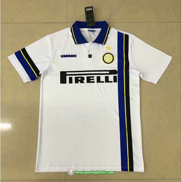Maillot Inter Milan Retro 1997 98 Exterieur