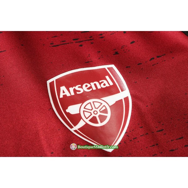 Survetement Arsenal 2020 2021 Noir/rouge