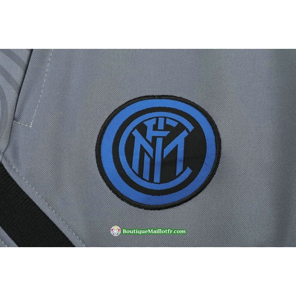 Survetement Inter Milan 2021 2022 Gris/noir