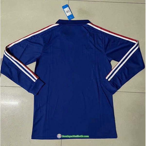 Maillot France Rétro 1984 Domicile Manche Longue