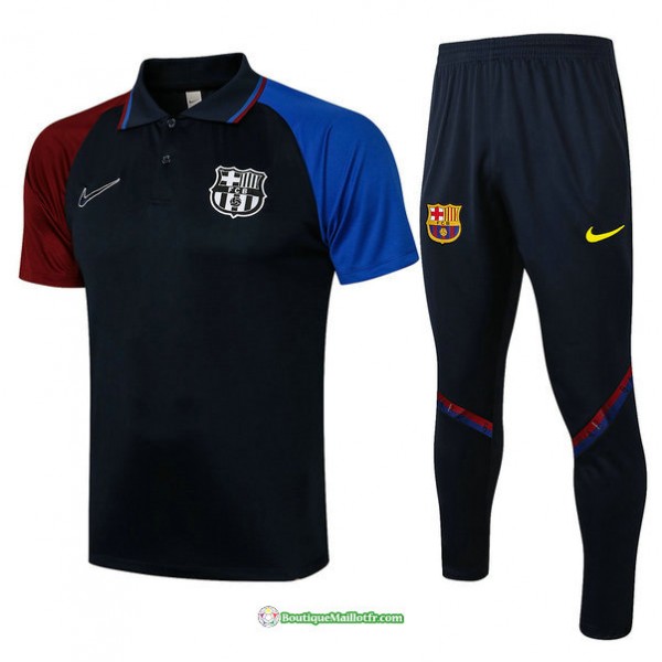 Maillot Kit Entraînement Polo Barcelone 2021 2022...