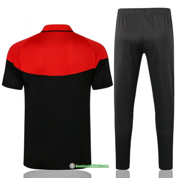 Maillot Kit Entraînement Polo Liverpool 2021 2022 Training Rouge/noir